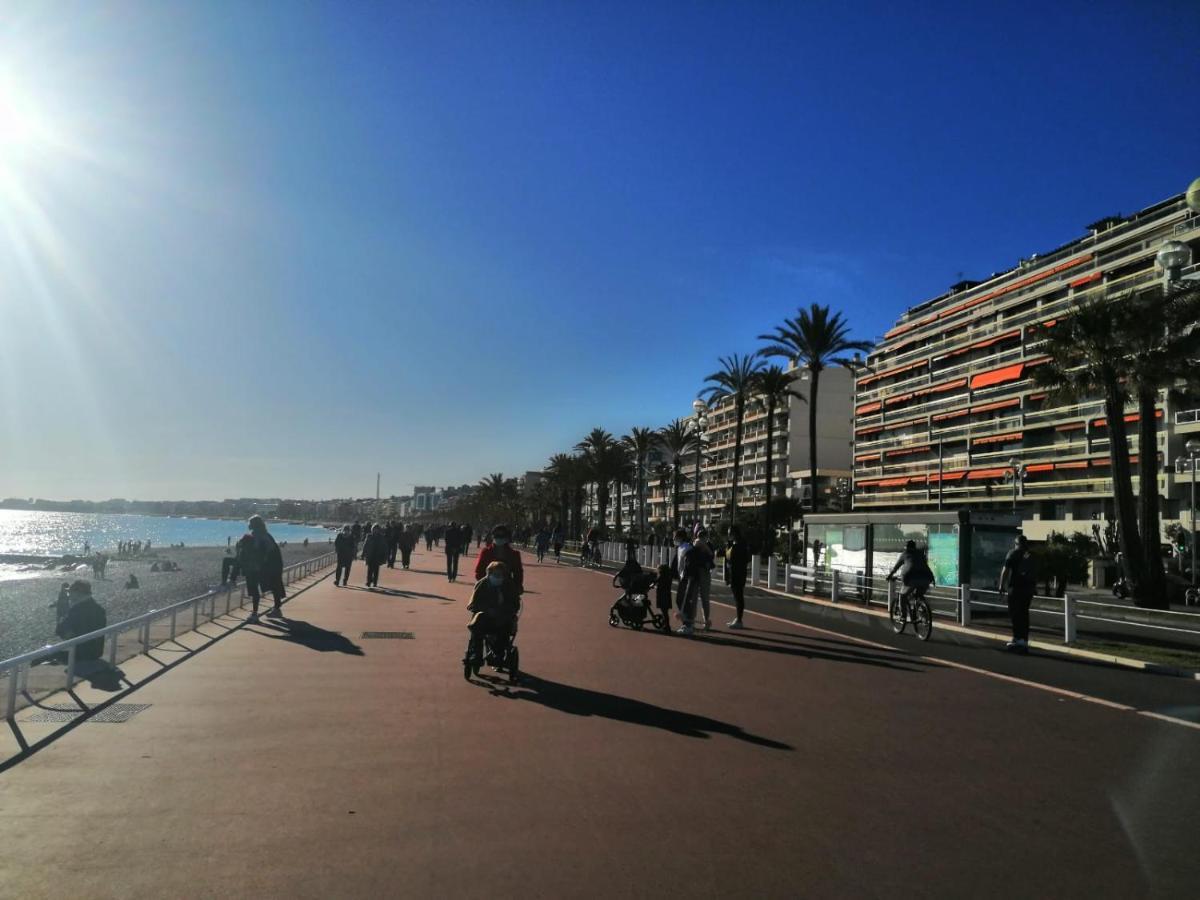 Cosy Studio 200 M From Nice Beach & Promenade Des Anglais Apartment Exterior foto